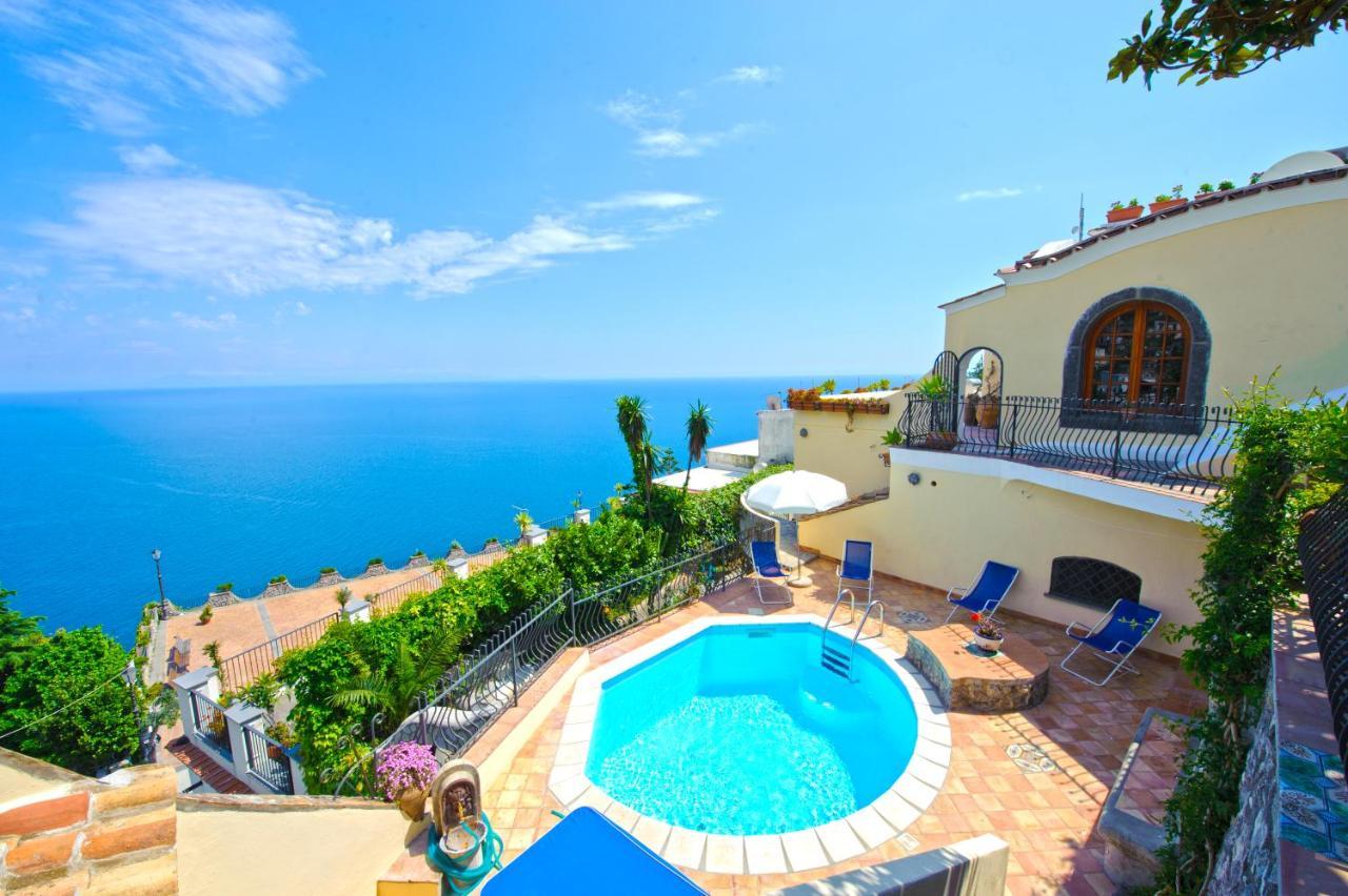 Villa Marianna Amalfi Coast - Pool Praiano Exterior foto